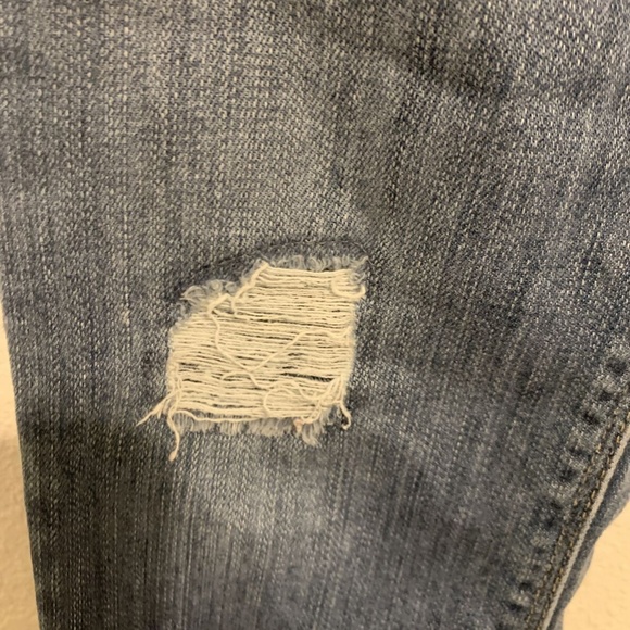 White House Black Market Denim Slim Crop Jean Pant Womans Reg 0 - Picture 7 of 12